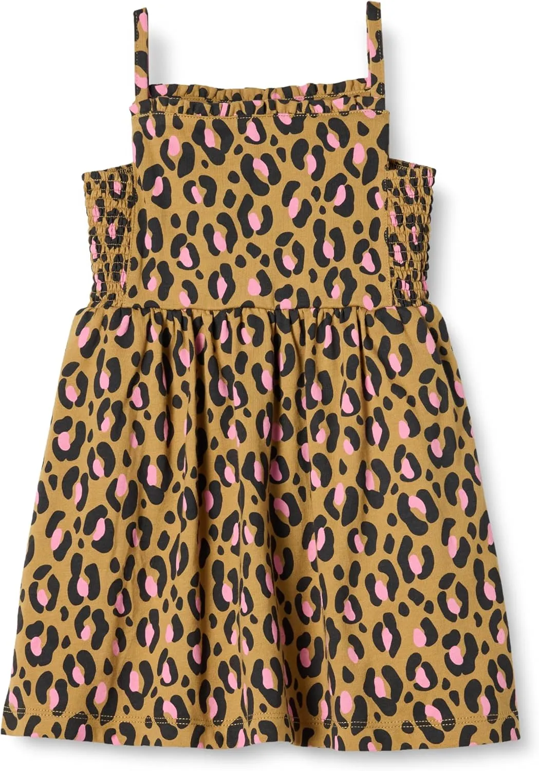 Amazon Essentials Girls and Toddlers' Cotton Strappy Midi Dress