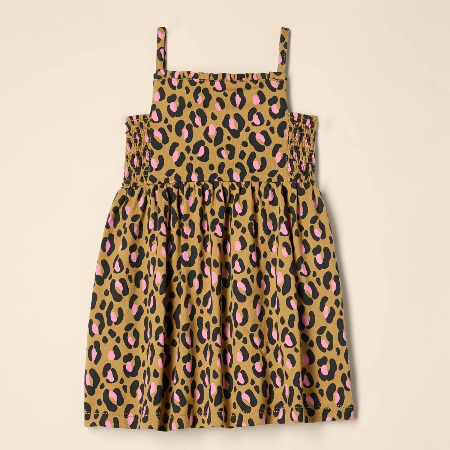 Amazon Essentials Girls and Toddlers' Cotton Strappy Midi Dress