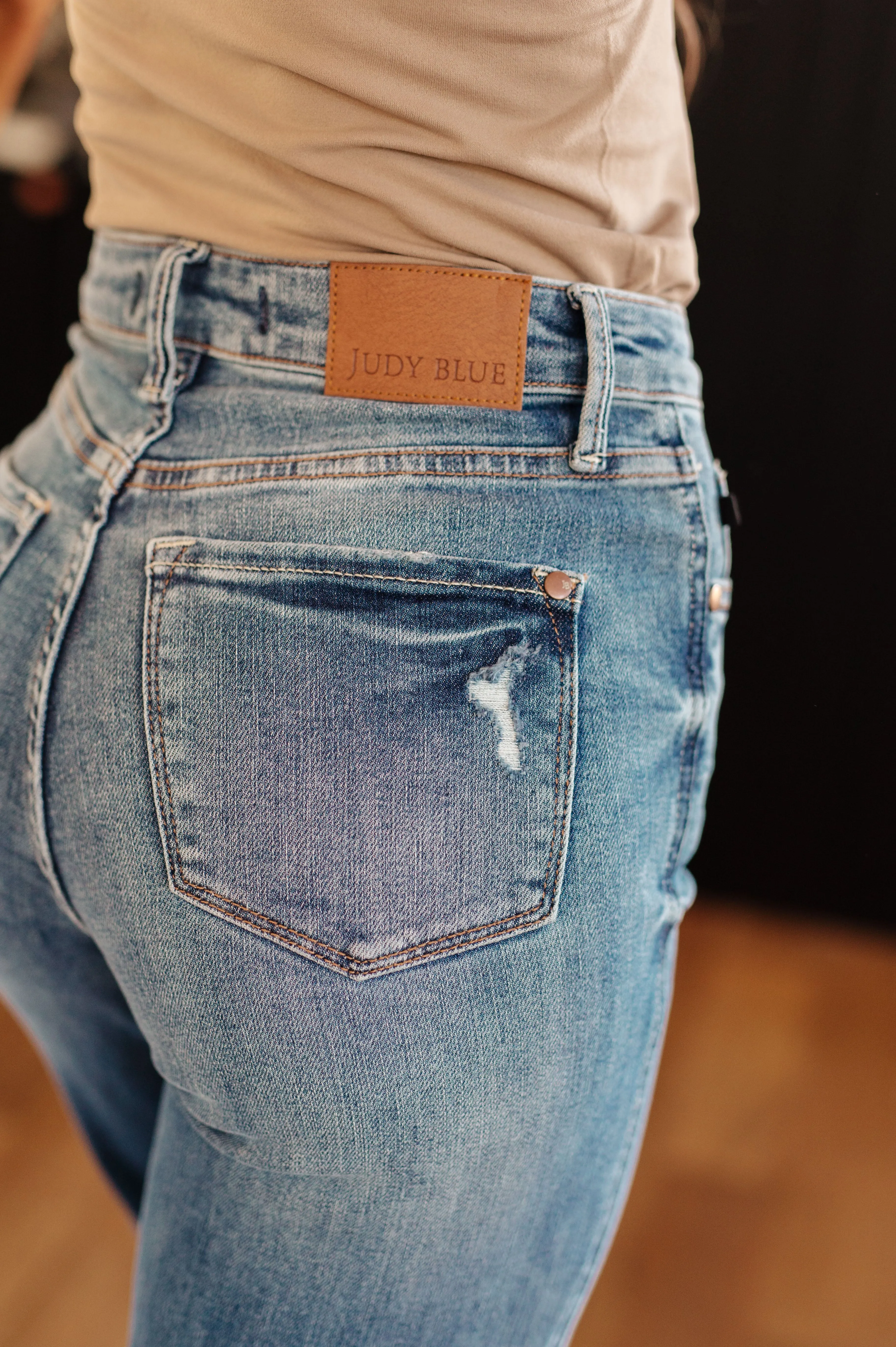 Bree Tummy Control Straight Jeans