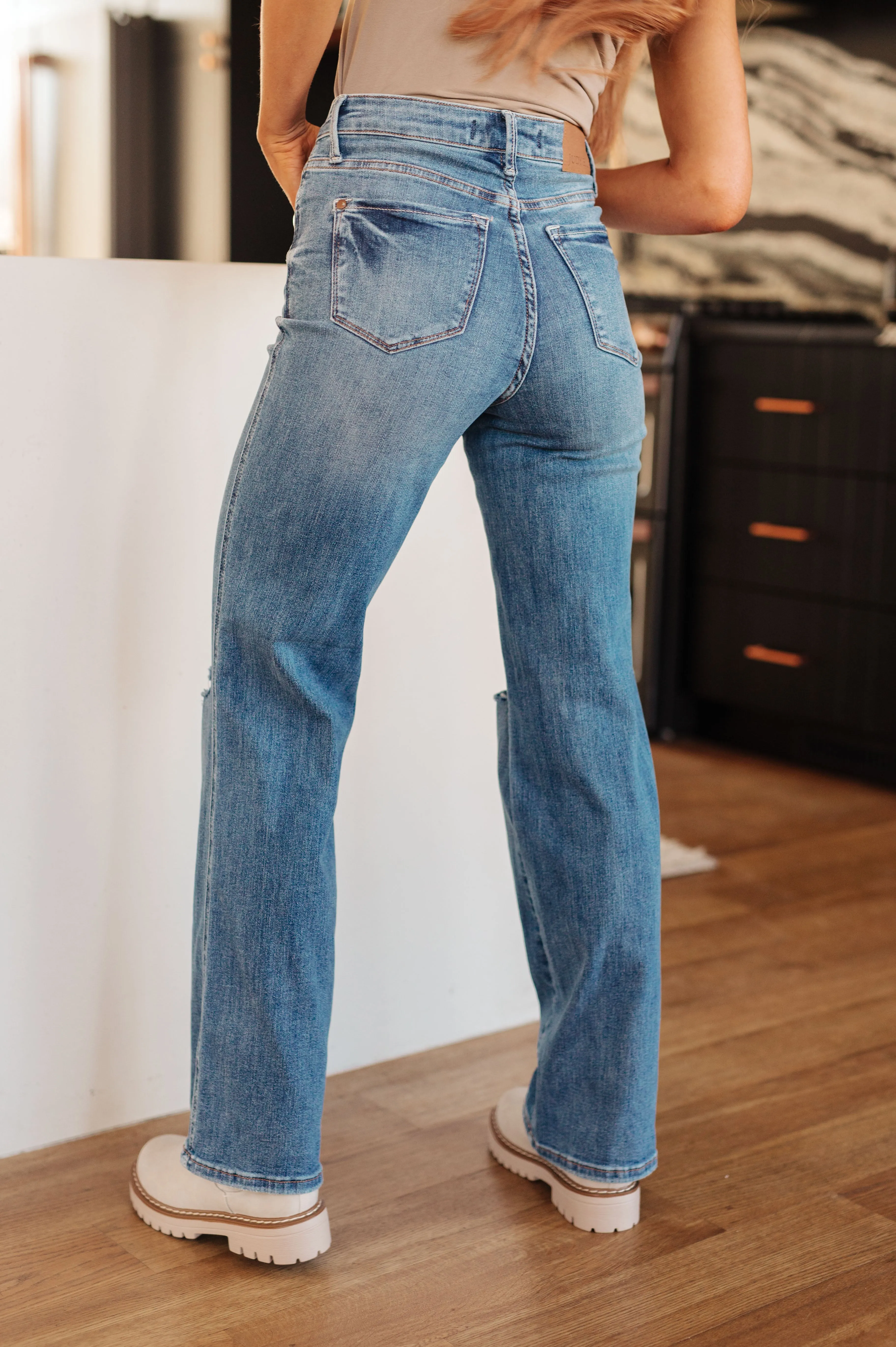 Bree Tummy Control Straight Jeans
