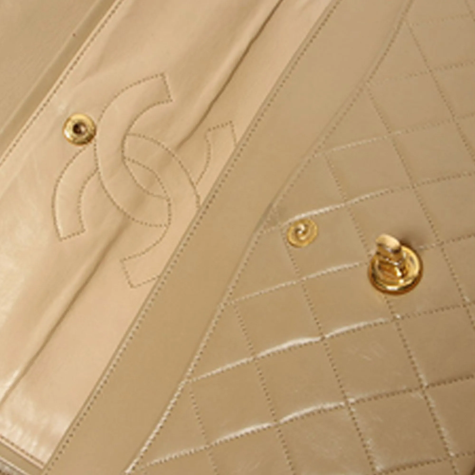 Chanel CC Timeless Classic Lambskin Double Flap Bag Brown