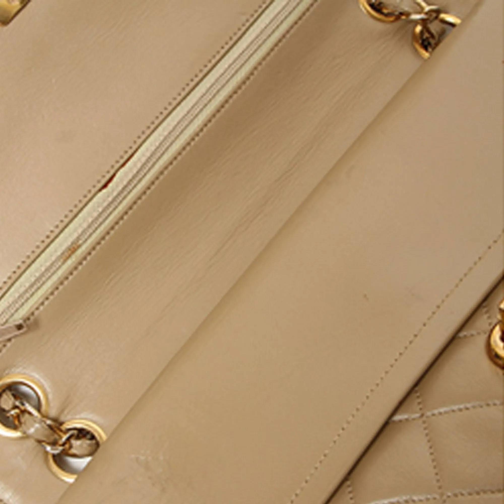 Chanel CC Timeless Classic Lambskin Double Flap Bag Brown