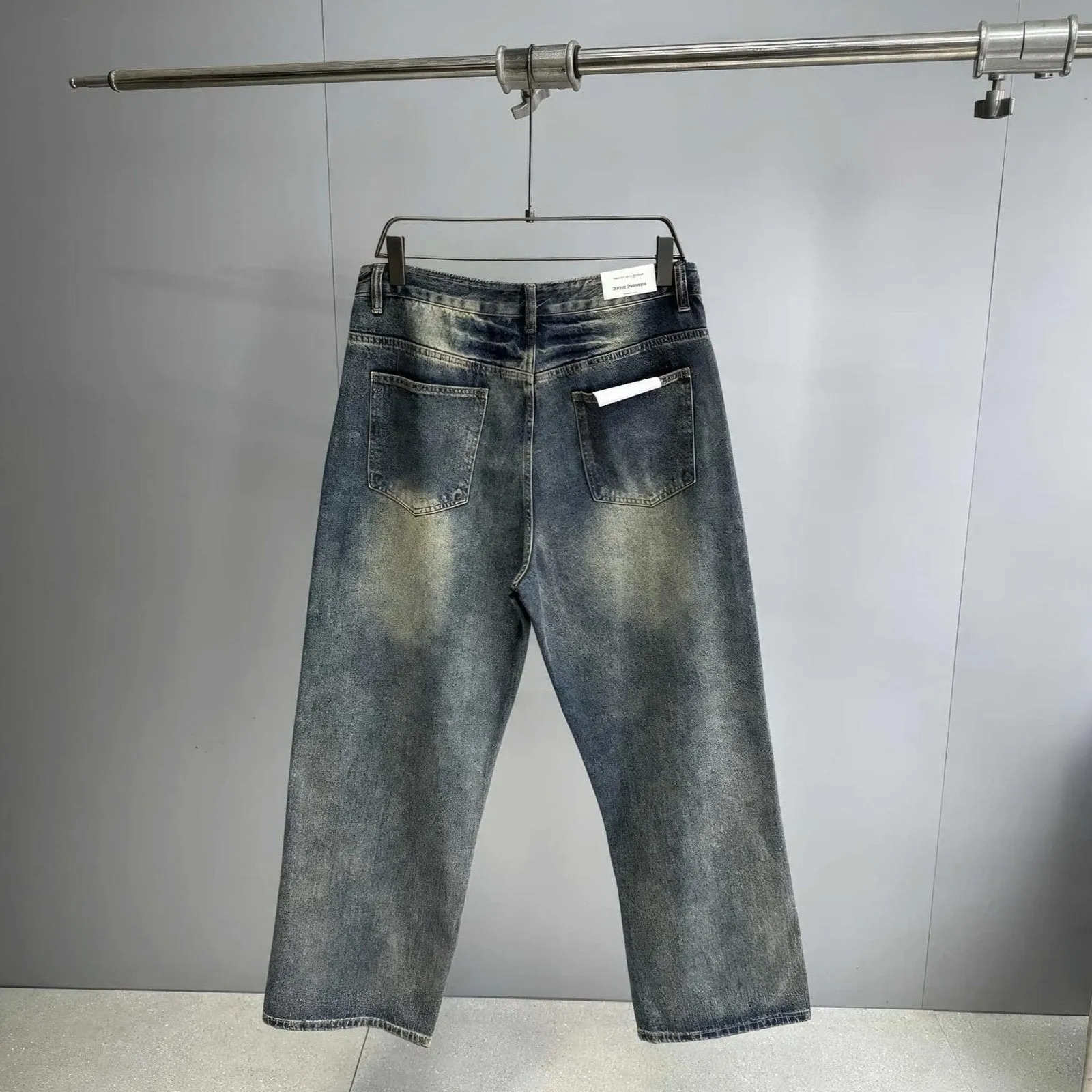 Distressed Y2K Baggy Denim Jeans