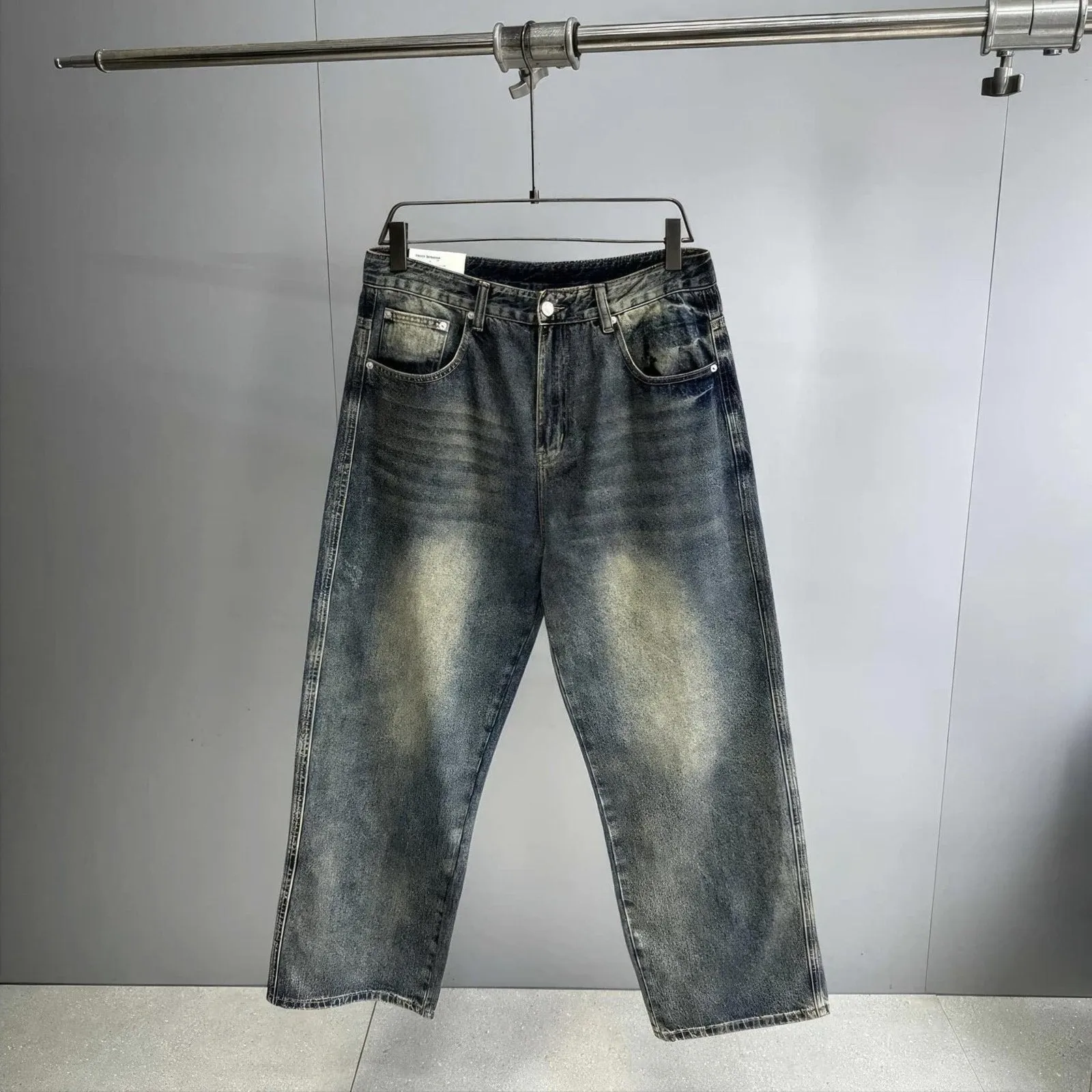 Distressed Y2K Baggy Denim Jeans