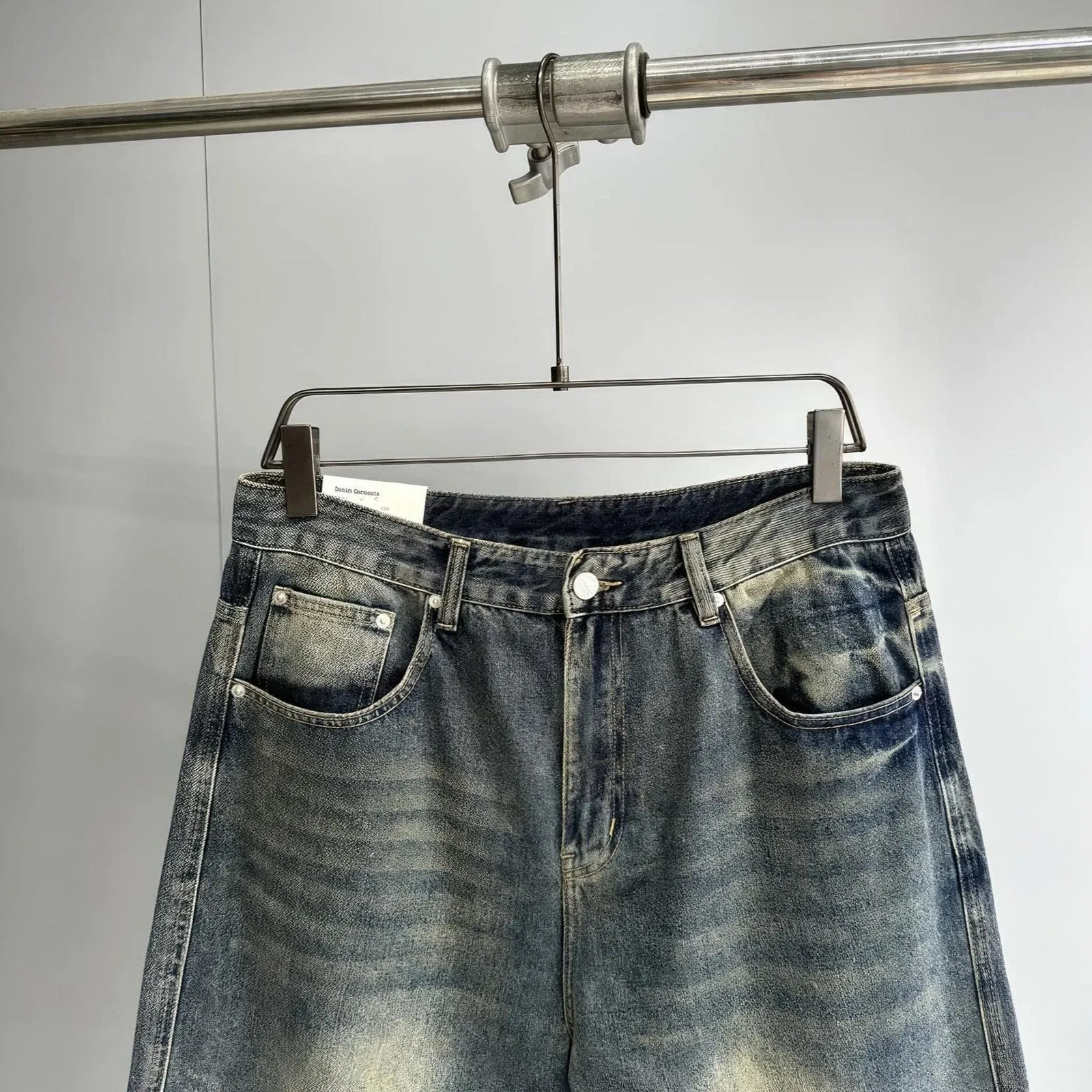 Distressed Y2K Baggy Denim Jeans