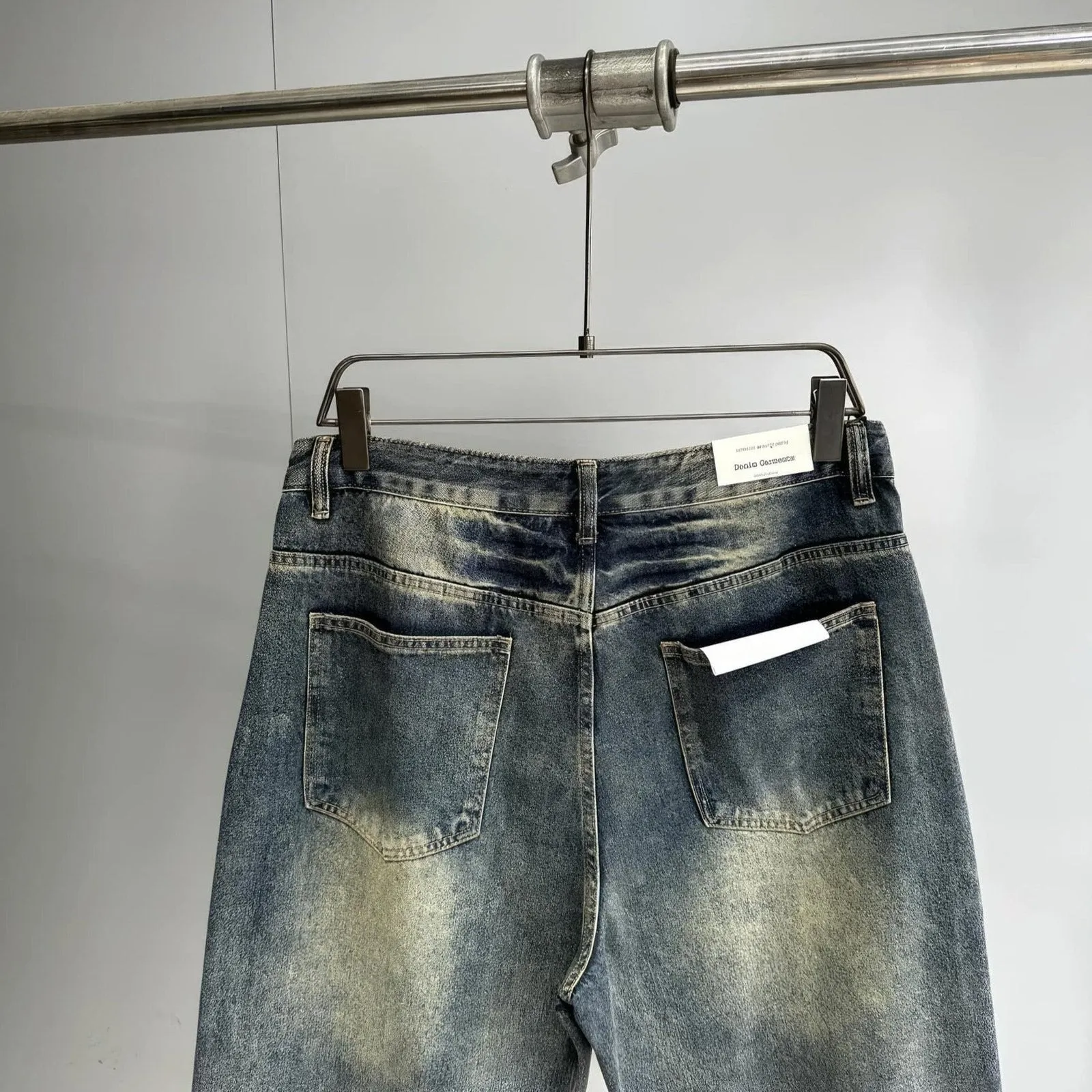 Distressed Y2K Baggy Denim Jeans