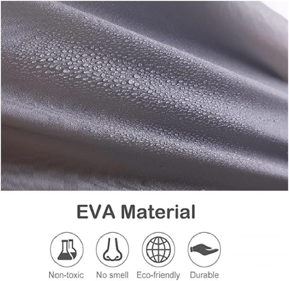 Eva Rain Ponchos for Adults, 2 Pack Reusable Raincoat for Women and Men, Lightweight Rainwear Rain Jackets with Hood
