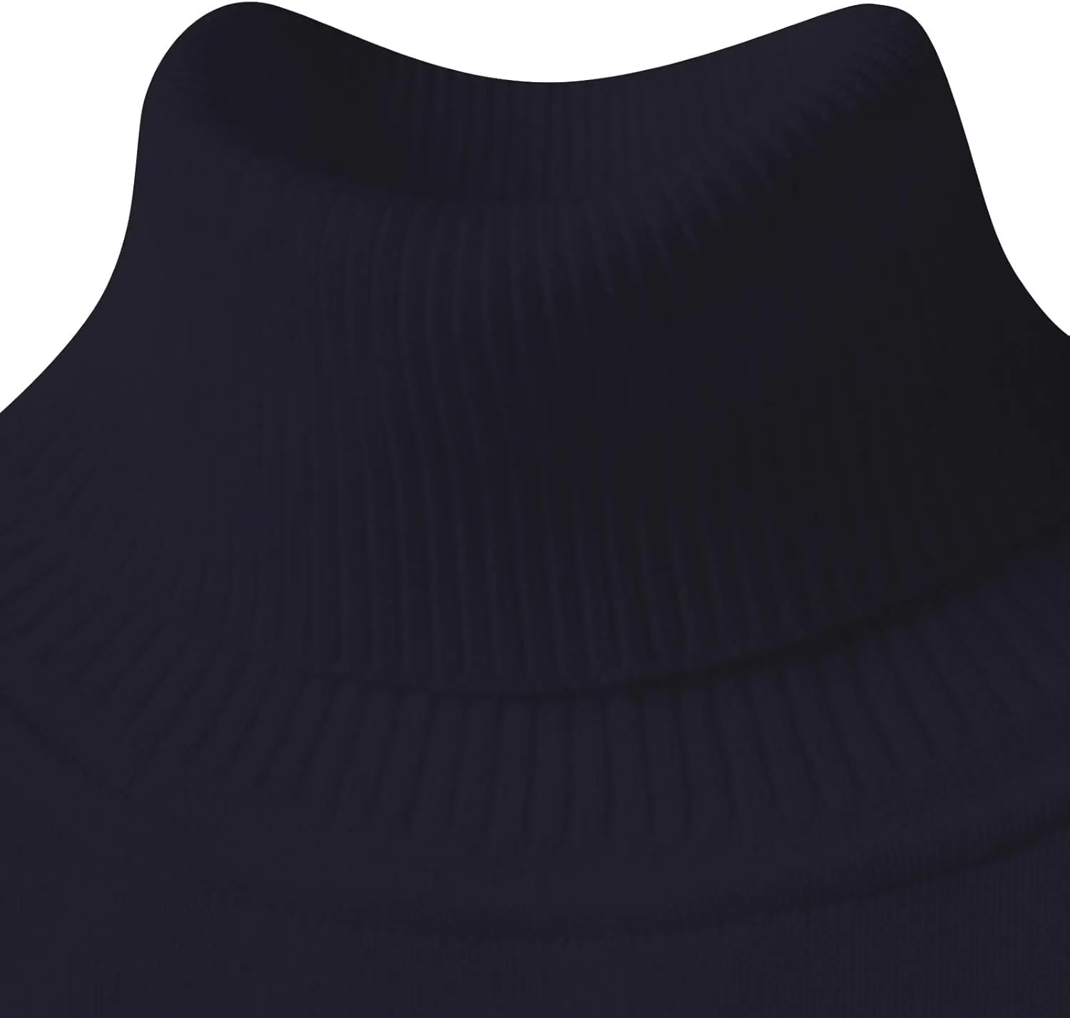 Fleece Lined Sweatshirts for Men Turtleneck Oversized Long Sleeve Knit Sweater Solid Casual Winter Warm Pullover Tops