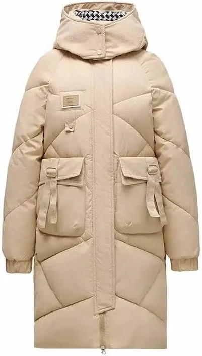 Long Parkas Winter Jacket Women Casual Thick Down Cotton Winter Puffer Coat Warm Outwear