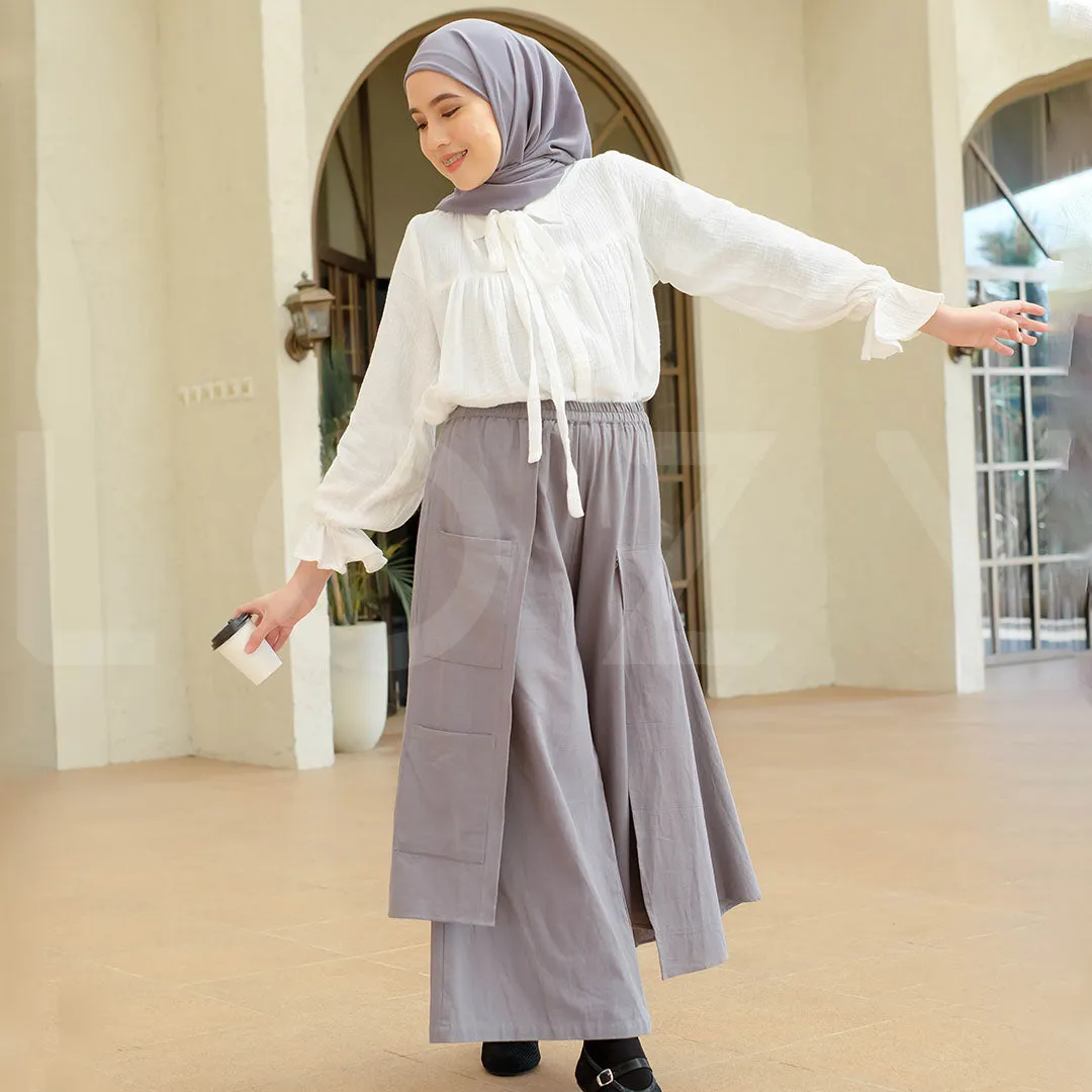 Meelva Pants Dark Grey