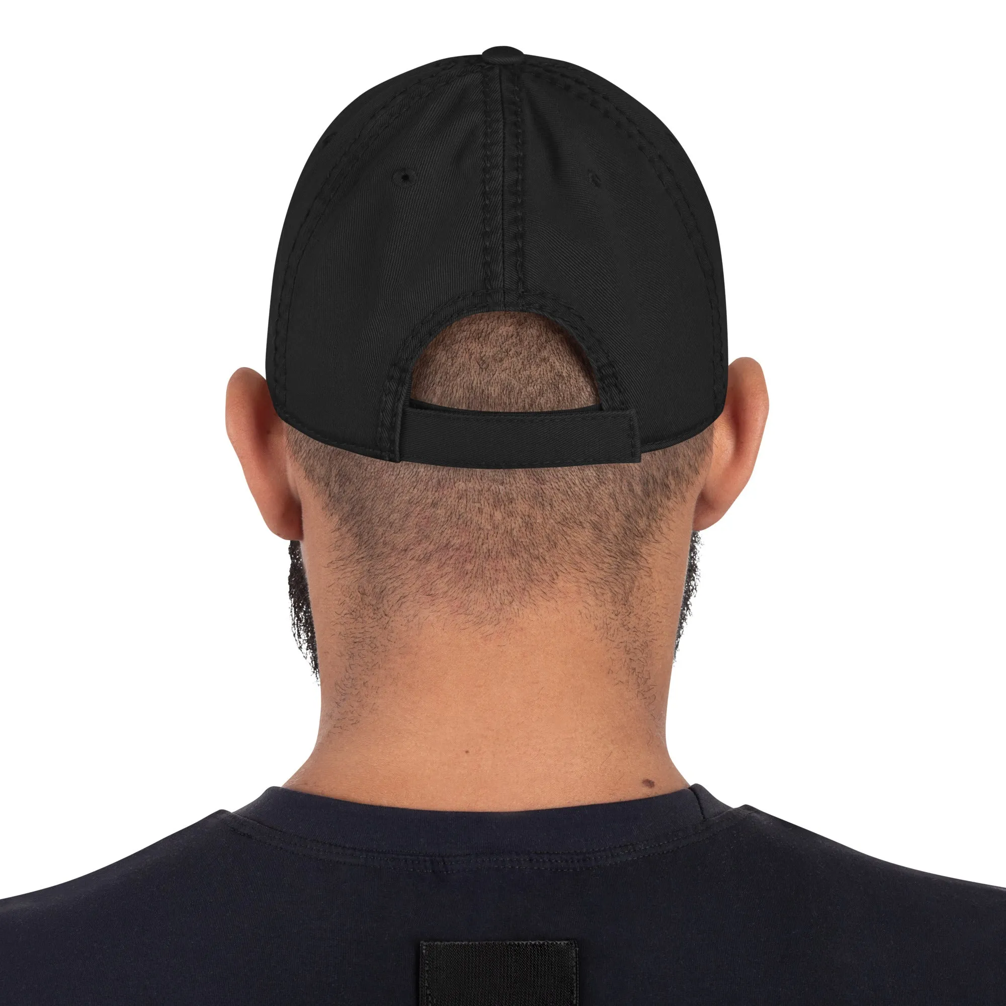 Mental Strength Clean Resolve Distressed Dad Hat