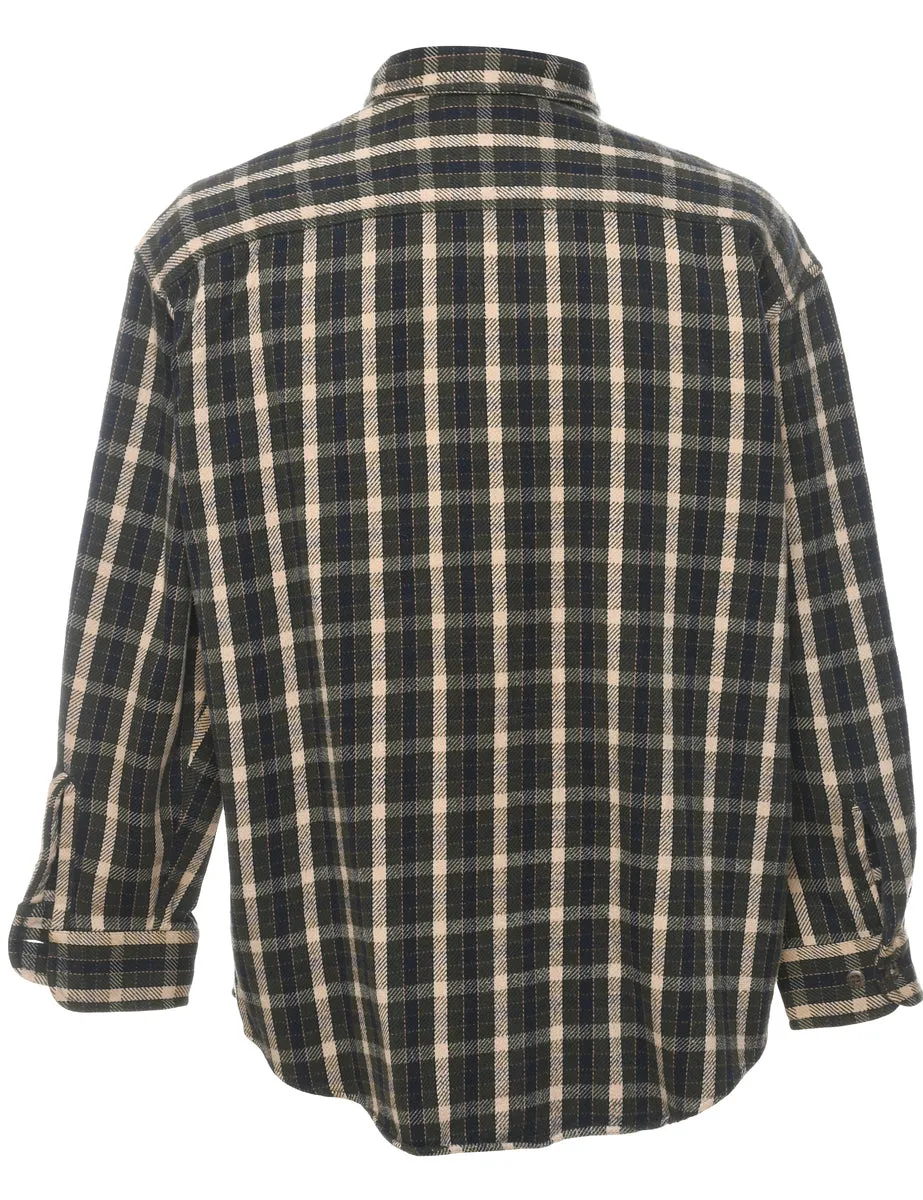 Multi-Colour Plaid Shirt - XL