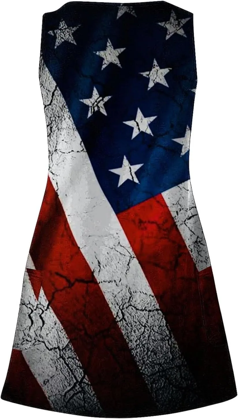 Summer Dresses for Women 2025 Casual V Neck Sleeveless Sundresses Boho Tank Dress Floral Printed Beach Dresses